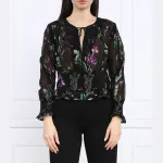 Блузка «ангел» стандартного кроя Ba&Sh, черный - фото