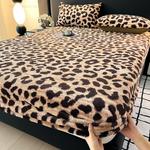 Boyang Простыня на резинке 180х200 см, флис, велюр, с рисунком - фото 5