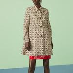 Пальто женское коричневое Gucci - фото 5