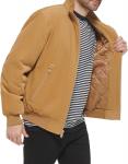 Calvin Klein mens Corduroy Bomber, Corduroy Tan - фото 6