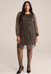 Платье WE Fashion CURVE, Bronze - фото 2