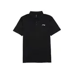 LINING Мужская черная поло - фото