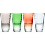 Набор бокалов OPTIC 540 мл, 4 предмета Leonardo, мультиколор - фото 2