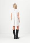 Платье Pieces PCJILLA O NECK SHORT DRESS, Bright White/White - фото 3