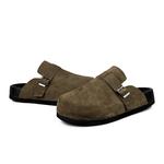 Сабо с закрытым носком унисекс New Korea, желтый - фото 6