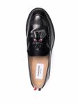 Thom Browne лоферы с кисточками, черный - фото 4