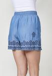 Джинсовые шорты EMBROIDERED SHORTS Koroshi, синий - фото 4