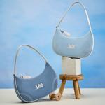 Lee Тканевая подмышечная сумка, Light Blue - фото 4