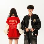 YK&YB Тао Хуан Бейсбольная куртка унисекс, Black - фото 5