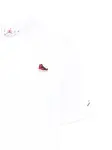 Футболка с нашивкой-логотипом Jordan Kids, белый - фото 4