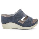 Сандалии на танкетке Dreiser Flexus, синий - фото 3