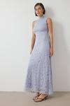 Платье NA-KD Maxi dress, Light Blue/Blue - фото