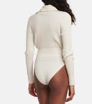 Боди Ambra из смесовой шерсти ALAÏA, белый - фото 4