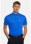 Рубашка-поло с тигром MEYER, цвет Royal Blue - фото