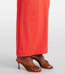 Платье макси с декором Christopher Esber, красный - фото 5