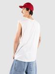 Топ танк Oakley Bark Sun Tank Top, white - фото 2