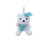 Плюшевый кулон в виде мишки с шарфом, высота 12 см MIC RABBIT - фото 9