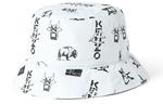Панама Kenzo с принтом, белый - фото