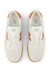 Кроссовки New Balance Trainers, White/Orange/White - фото 2