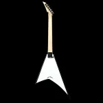 Jackson JS32T Rhoads, гриф из амаранта, белый с черными фасками - фото 4