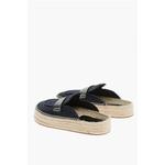 Джинсовые мюли с подошвой из рафии J.W. Anderson, Blue - фото 2