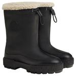 Черные женские полусапожки на каблуке 4 см HERMES - фото 4