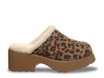 Сабо Bearpaw Marnie Platform Clog, Black/Brown Leopard Print - фото 5