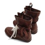 CENTRAL&KITTY Коричневые женские ботинки Chelsea - фото 4