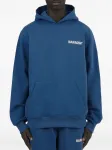 Худи с логотипом BARROW, синий - фото
