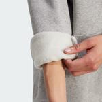 Толстовка оверсайз из флиса Essentials Adidas, цвет Medium Grey Heather - фото 6