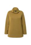 Толстовка Ulla Popken LONG SLEEVE TURTLENECK, Olive Green/Olive - фото 6