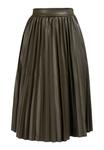 Юбка faina, оливковый - фото