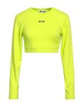 Кроп-топ Msgm, лаймовый - фото