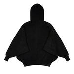 Худи Rick Owens Hun Hoodie 'Black' - фото 2