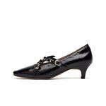 EBLAN Туфли на высоком каблуке женские, черные - фото