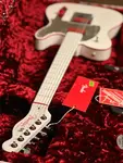 Fender John 5 Ghost Telecaster с кленовым грифом в цвете Арктический белый - фото 12