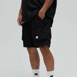 Грузовые шорты унисекс UNDEFEATED, черный - фото 4