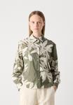 Блуза Marc O'Polo BLOUSE BOXY SHAPE COLLAR PRINT, Multi/Forest Moss/Berry - фото 3