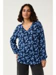 Блузка Kaffe, цвет midnight m./ebb&flow flower - фото 2