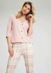 Блуза Figl Button-down blouse, Pink/Light Pink - фото 4