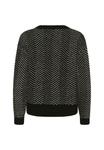 Джемпер Kaffe KABITZY PULLOVER, Black Feather/Grey Mel Zig Zag/Black - фото 6