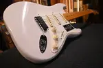Fender American Ultra Luxe Vintage Stratocaster 50-х - Белый блонд №2879 - фото 3