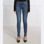 Джинсы узкого кроя высокий рост Liu Jo, синий - фото