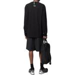 Y 3 лонгслив из хлопка Y-3, черный - фото 3