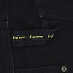 Брюки Supreme Double Knee Painter Pant, Black - фото 3