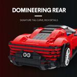 Блоки Reobrix Роскошный Суперкар Ferrari Daytona Sp3 Static 1168 Шт. - фото 6