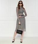 Блуза BOSS BLACK Emata_Mesh_AOP Regular Fit, серый - фото 2