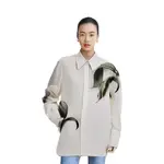 Рубашка женская бежевая Cos - фото 4