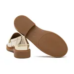 Кожаные лоферы Eden Michael Kors, золотой - фото 4