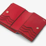 Кошелек для монет на 6 карт Valextra, цвет Red - фото 2